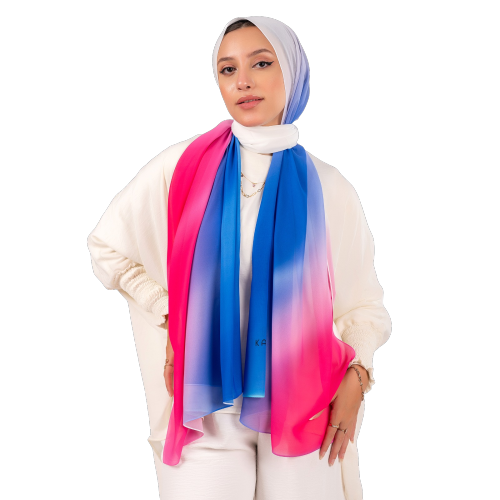 Loura Scarf - Crepe Degrade