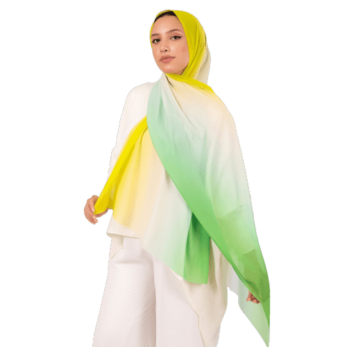 Hanaa Scarf - Crepe Degrade