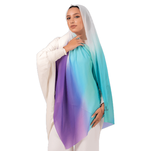 Saly Scarf - Crepe Degrade