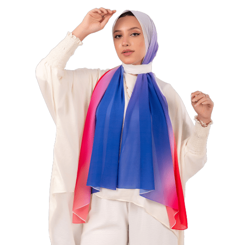 Aisel Scarf - Crepe Degrade