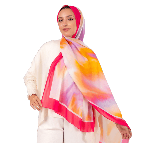 Reem Scarf - Crepe Degrade