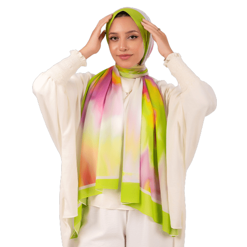 Roma Scarf - Crepe Degrade