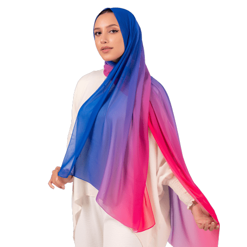 Fatma Scarf - Crepe Degrade