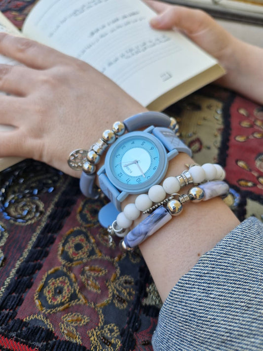 Aurora Watch Set - Gray Acrylic