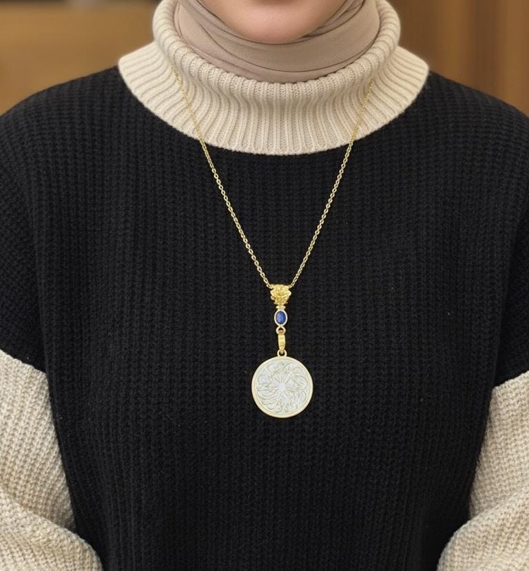 Golden Glow Necklace – Gold Plated