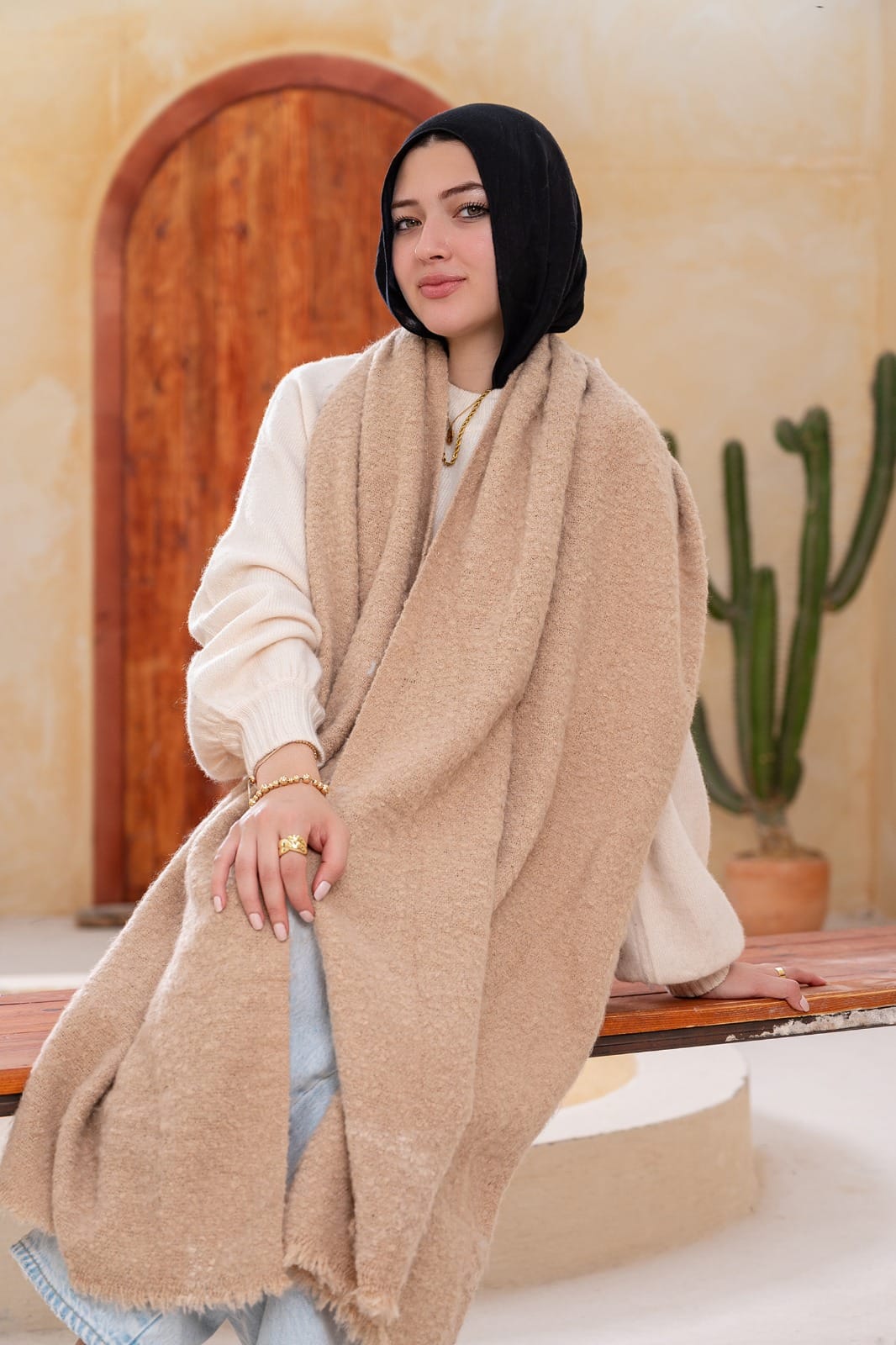 Leen Shawl - Mohair