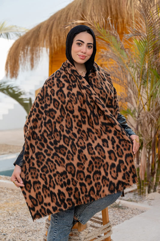 شال لين - صوف