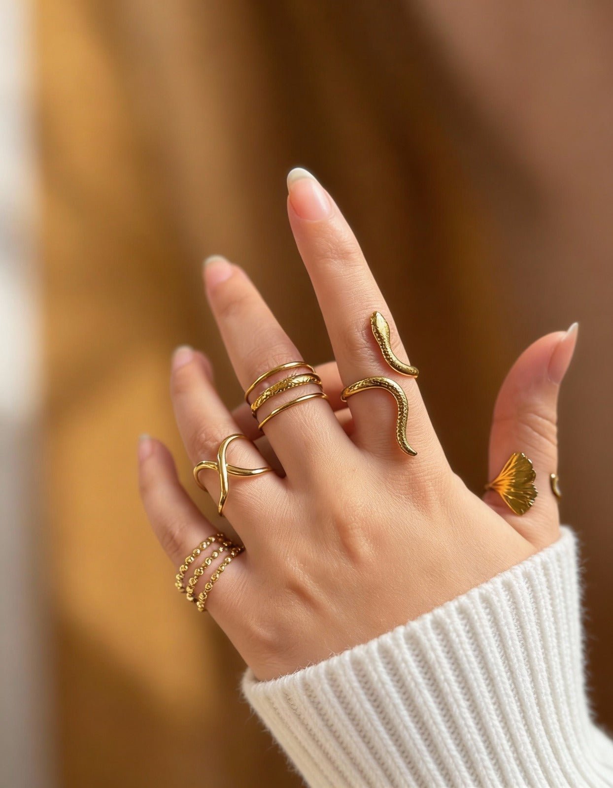 Simple Chic Rings - Stainless Steel