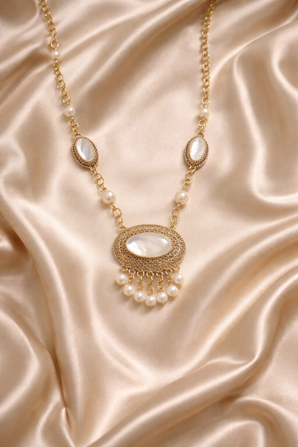 قلادة مودا المصنوعة يدوياً بالعربية