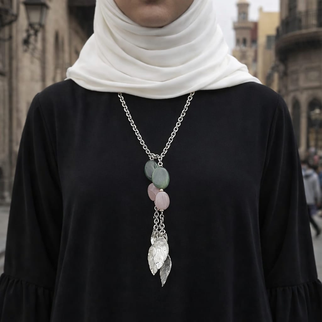 Flora Necklace - Silver & Gold Plated