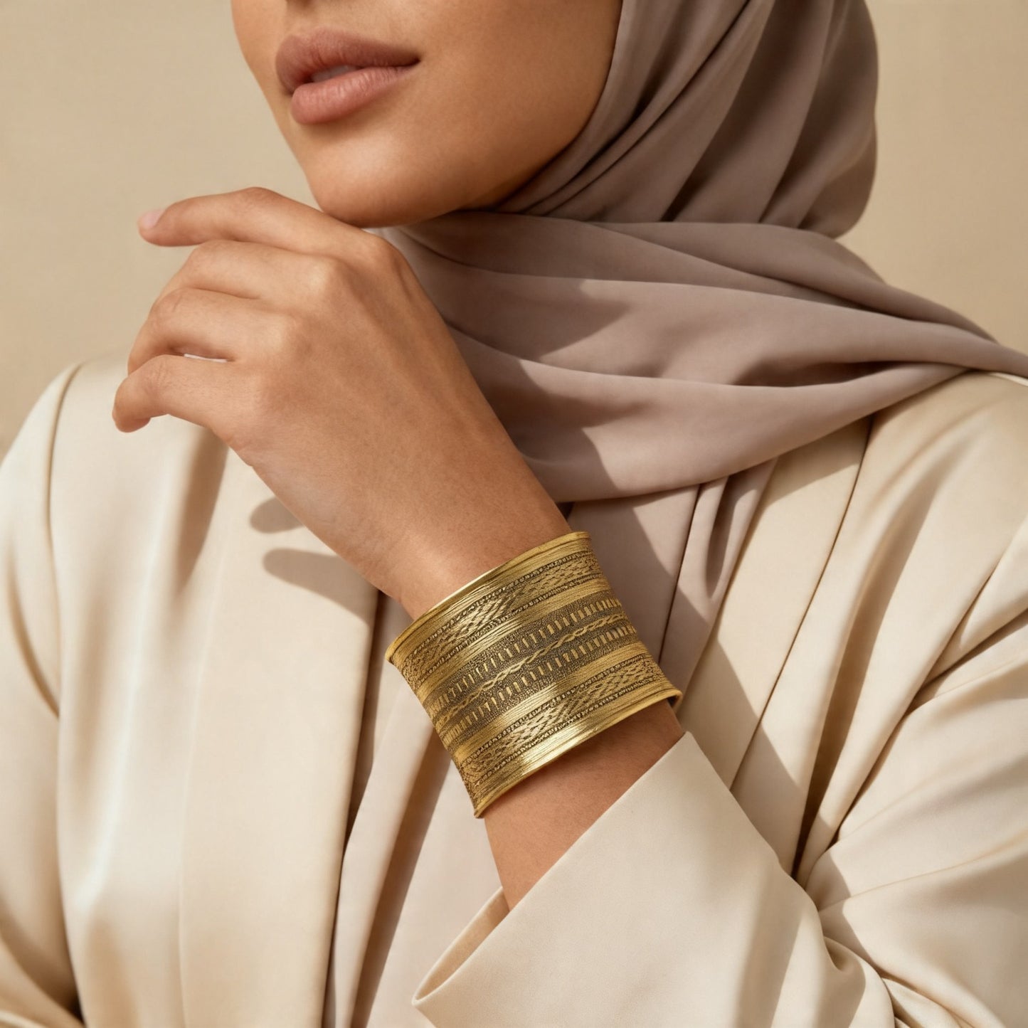 سوار سيدا الأنيق - نحاس نقي