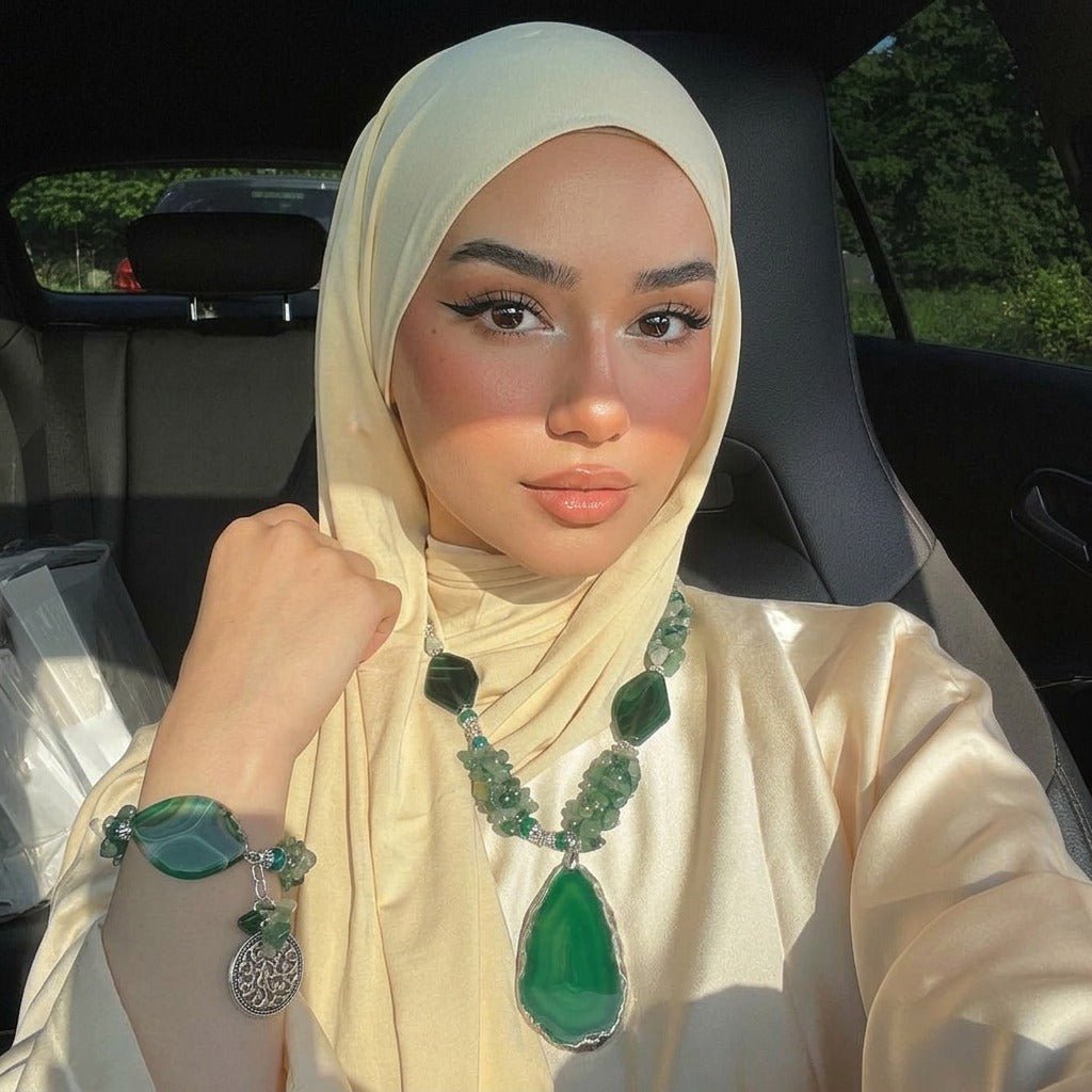 Emerald Queen Agate Set