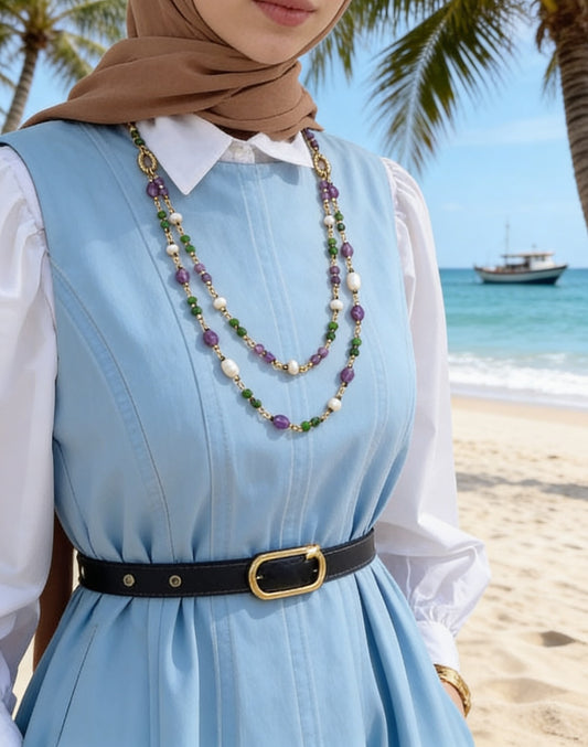 Palm Shine Necklace