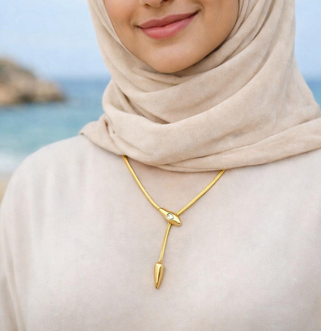 قلادة الفراشة - ستانلس ستيل