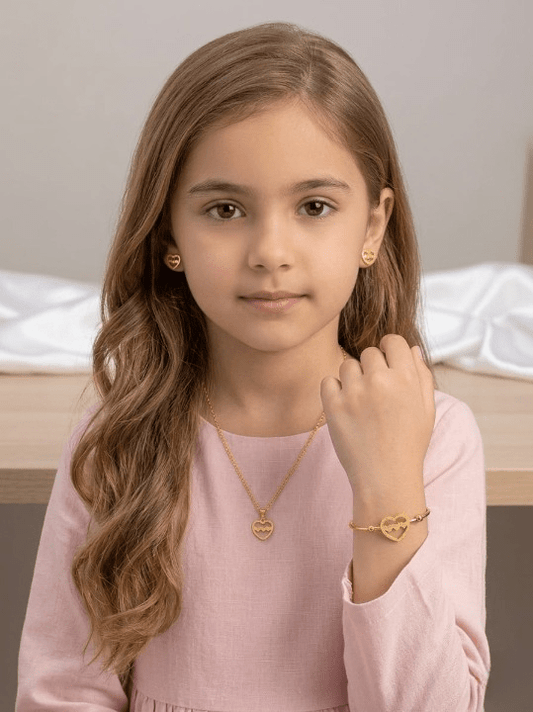 Heart Beats Kids Set - Stainless Steel