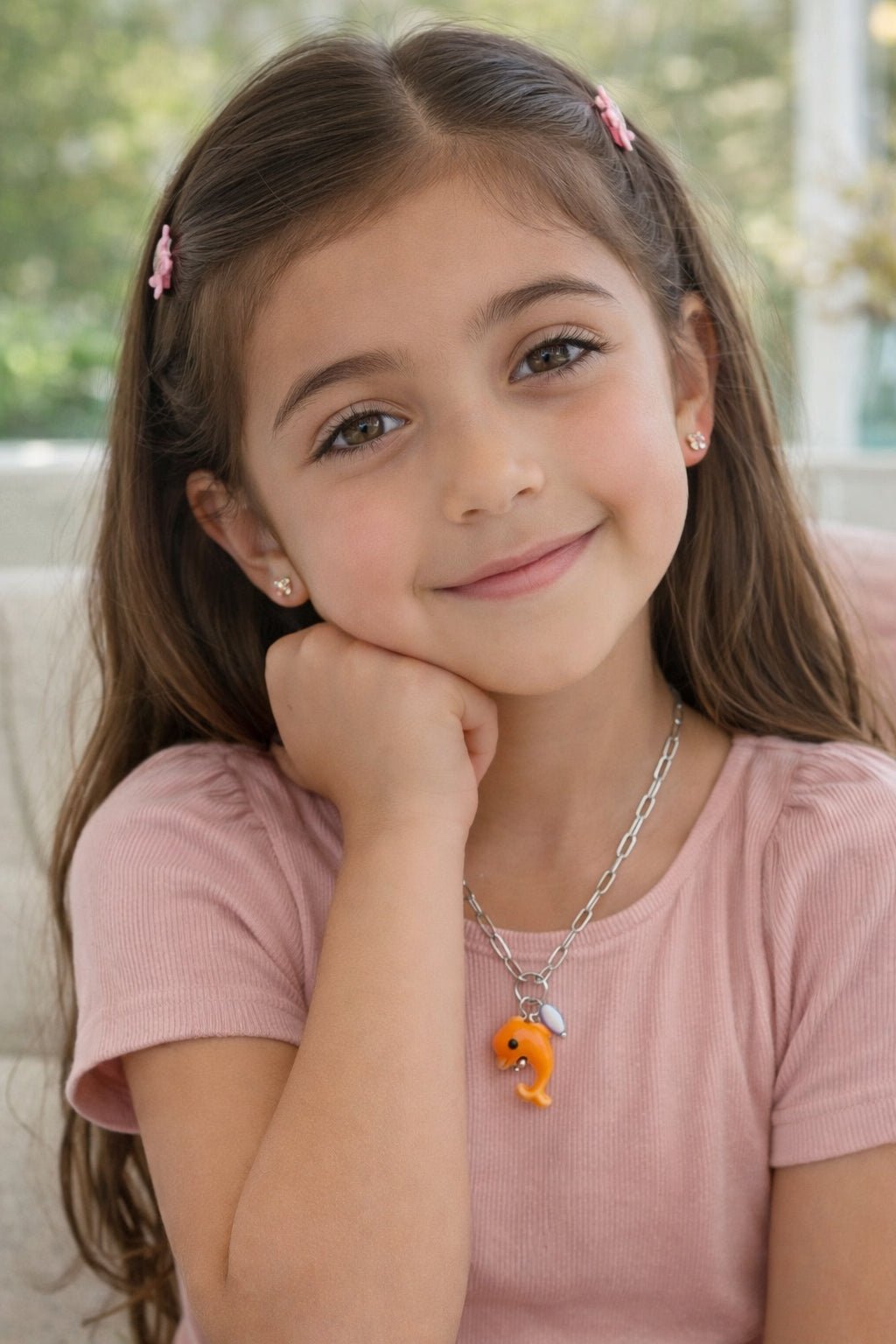 Asma Kids Necklace - Stainless Steel