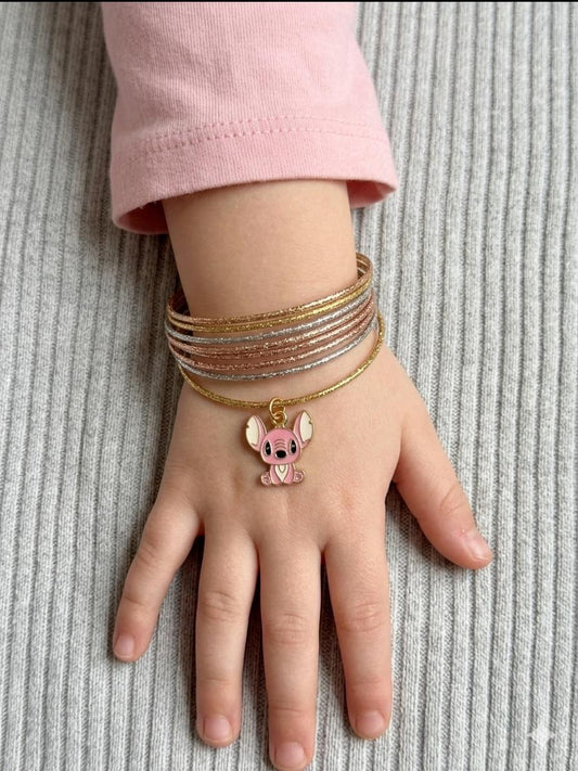 Asia Kids Bracelet Set - Stainless Steel