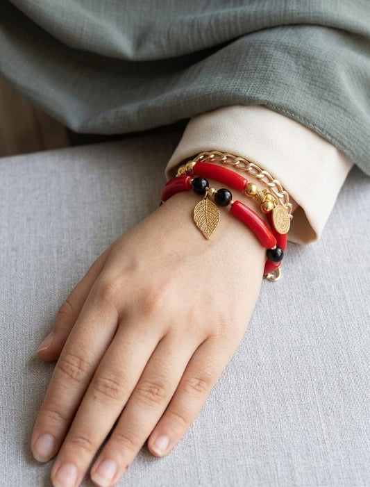 3 Acrylic Simple Bracelets