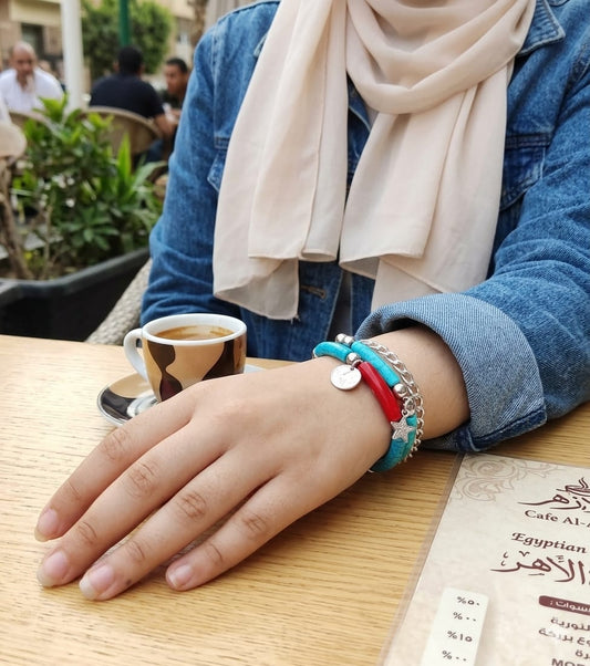 3 Acrylic Elegant Bracelets