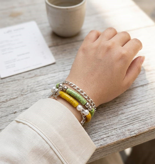 3 Acrylic Unique Bracelets