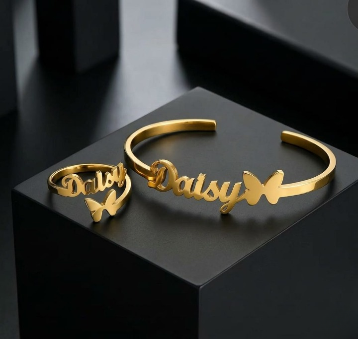 Butterfly Simple Set - Gold & Silver Plated