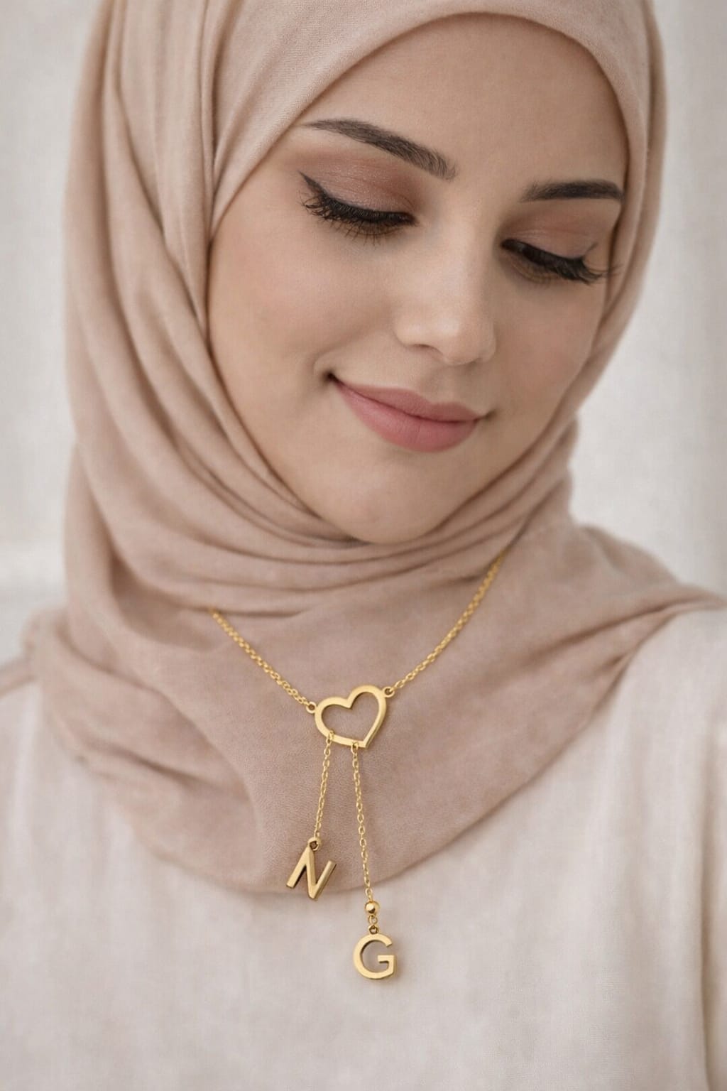 Special Letter Necklace - Gold Plated