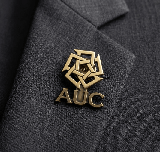 "AUC" Customized Suit Pin