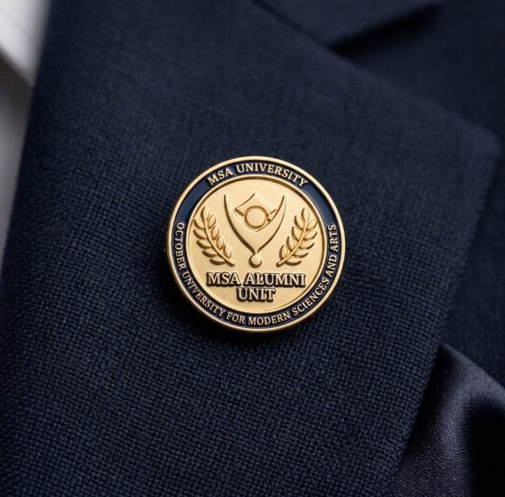 "MSA" Customized Suit Pin