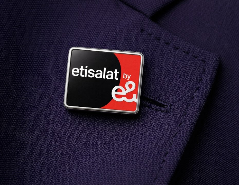 "Etisalat" Customized Suit Pin