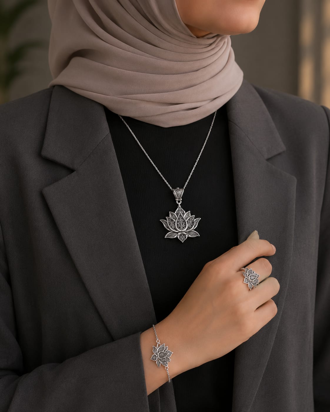 Delicate Luxury Set - Silver & Gold Plated