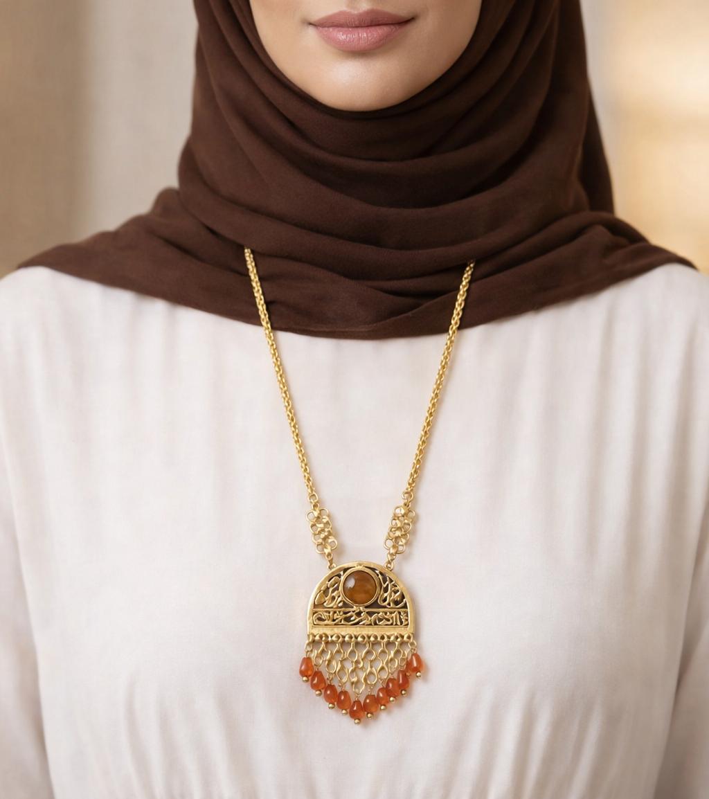 Timeless Elegance Necklace - Copper