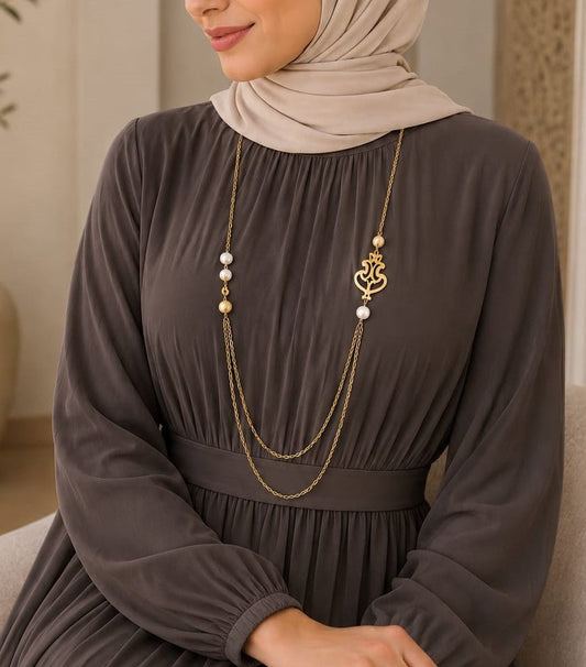 أقراط الغار - مطلية بالذهب