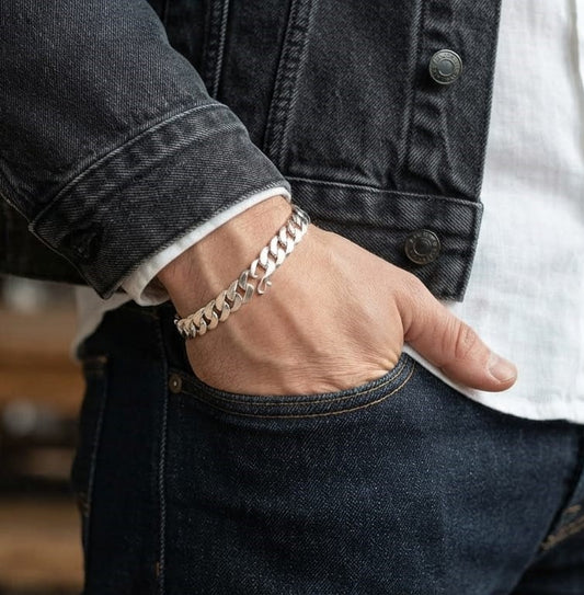 Alpha Bracelet - Silver Plated