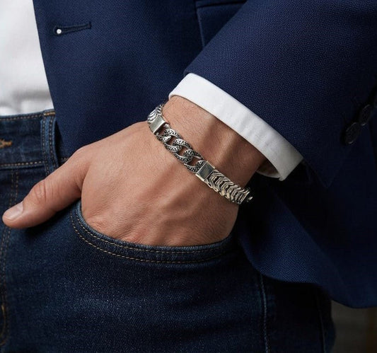 Rebel Bracelet - Silver Plated