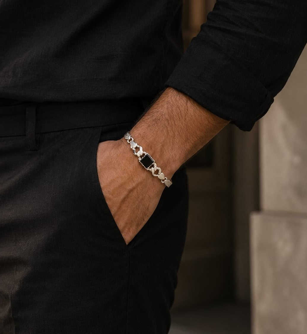 Imperial Bracelet - Copper & Silver Plated