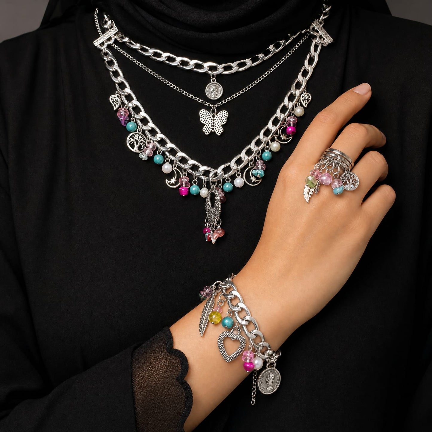 Wessam Set – Colorfull Stones