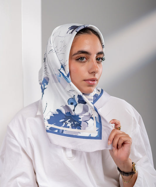 وشاح سالي - قطن وساتان