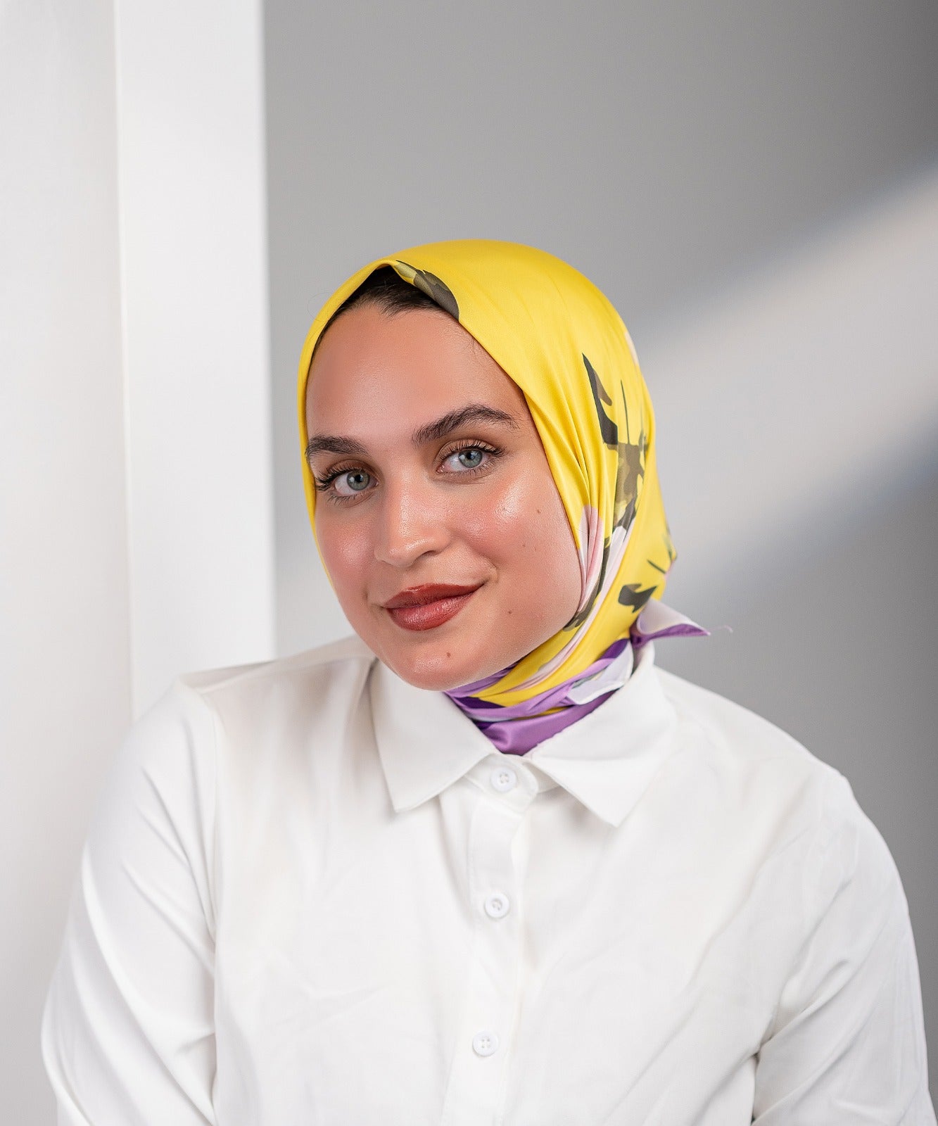 وشاح سالي - قطن وساتان
