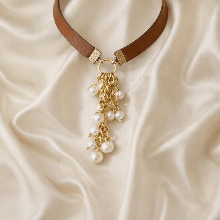 Dina Leather Necklace