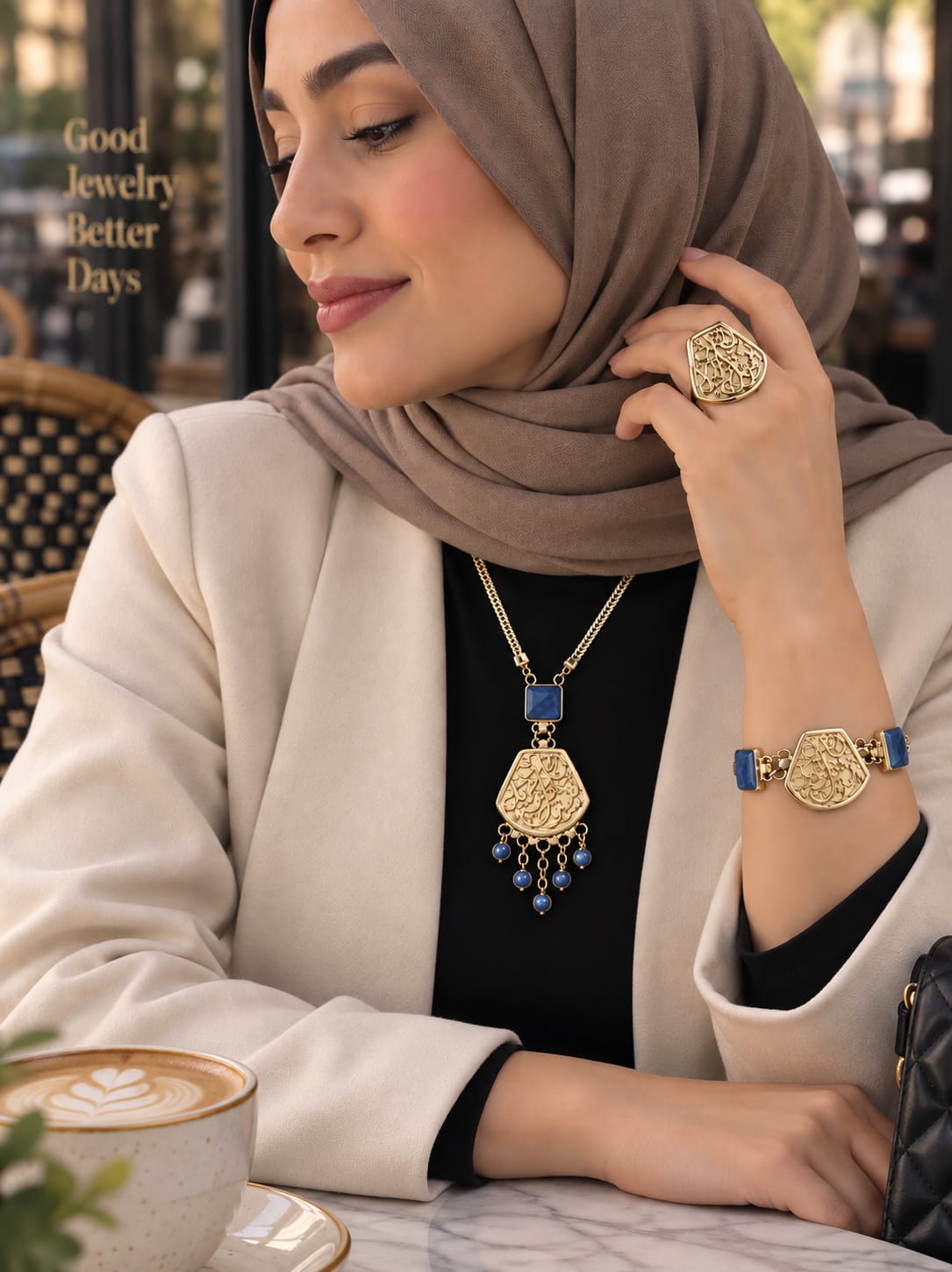 Nagham luxury Set -  Pure Copper
