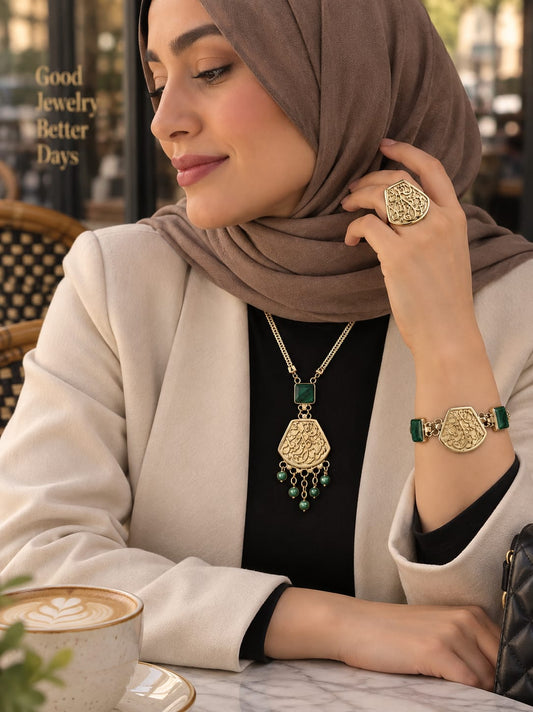 Nagham luxury Set -  Pure Copper