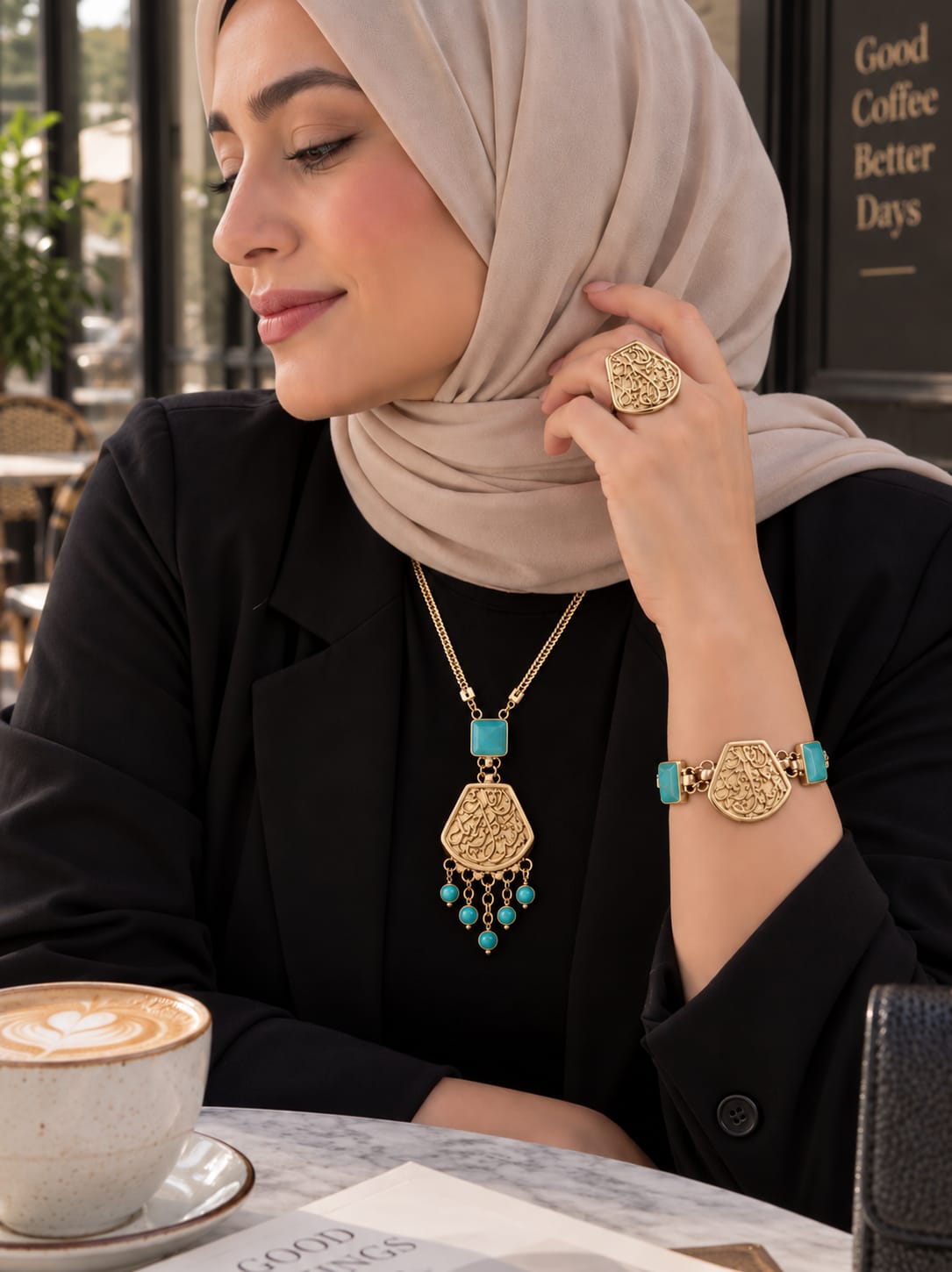 Nagham luxury Set -  Pure Copper