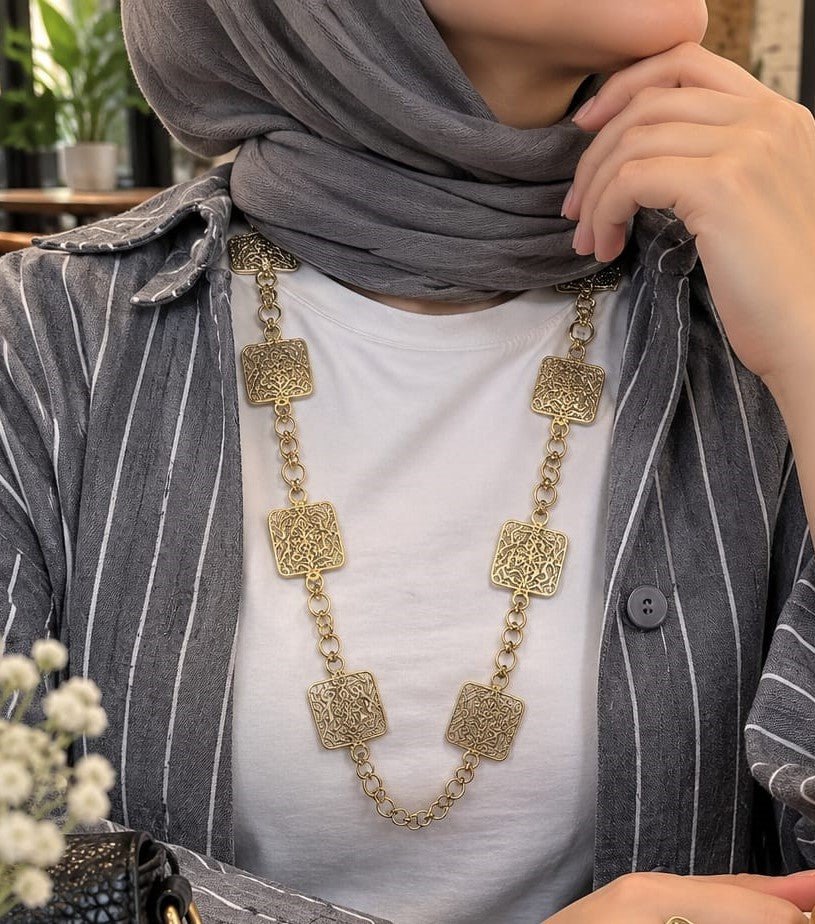 Box Chain Necklace - Pure Copper