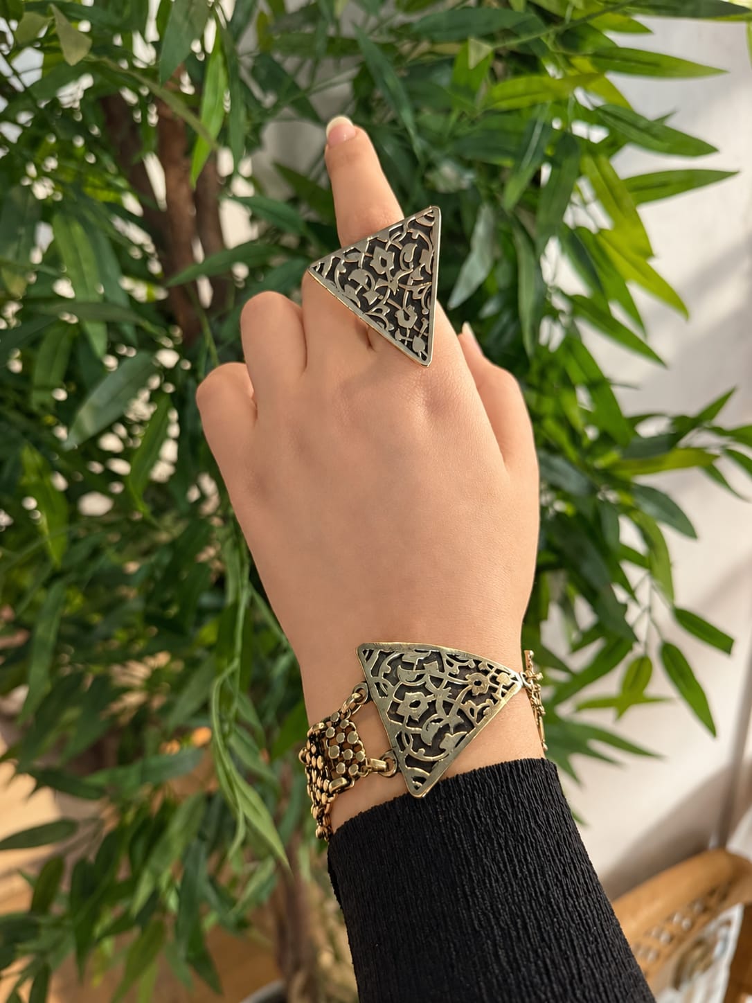 Triangle Luxe Set - Pure Copper