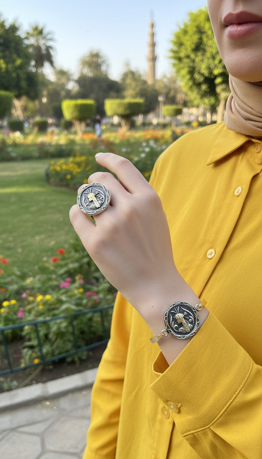 طقم كليوباترا - نحاس خالص