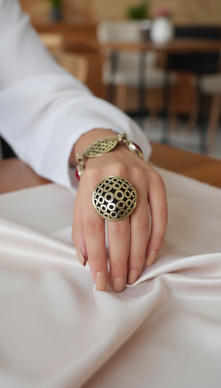 مجموعة هندسية دقيقة - نحاس نقي