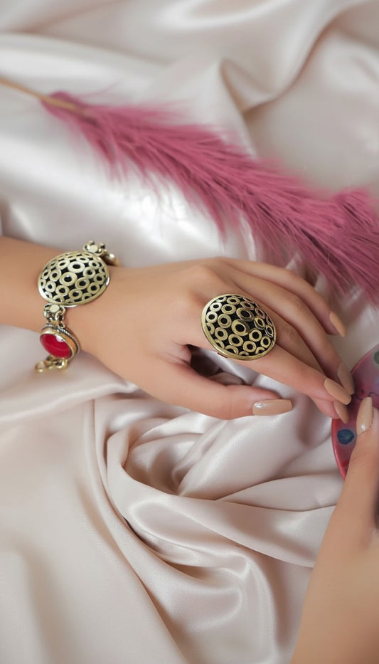 مجموعة هندسية دقيقة - نحاس نقي