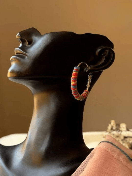Karma Earrings - Rubber