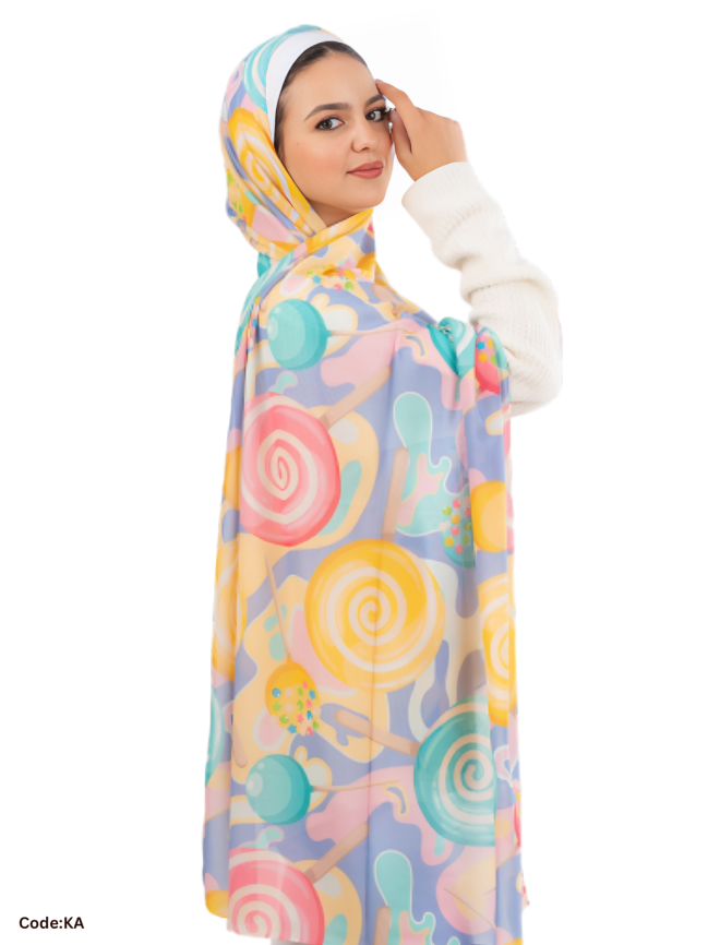 Walaa Scarf - Crepe Digital