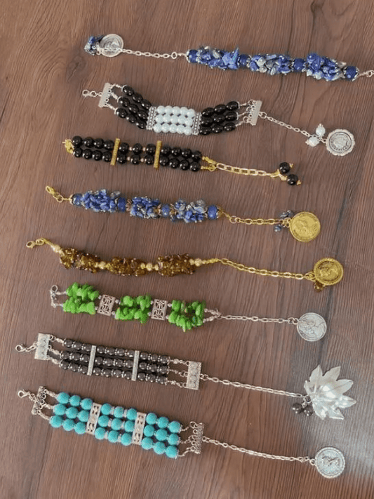 سوار أما بيرل مطلي بالذهب
